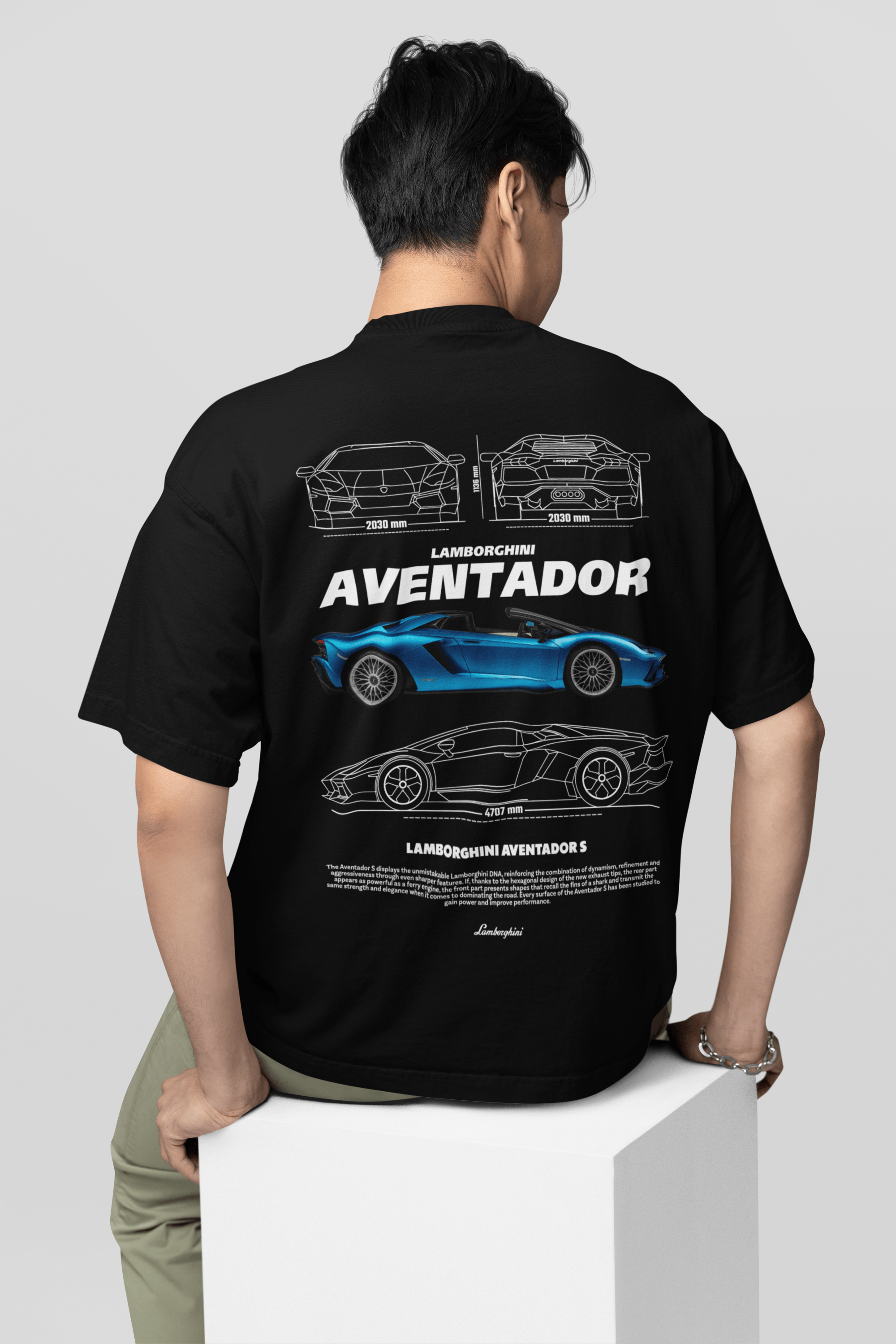 Blue Aventador T-Shirt