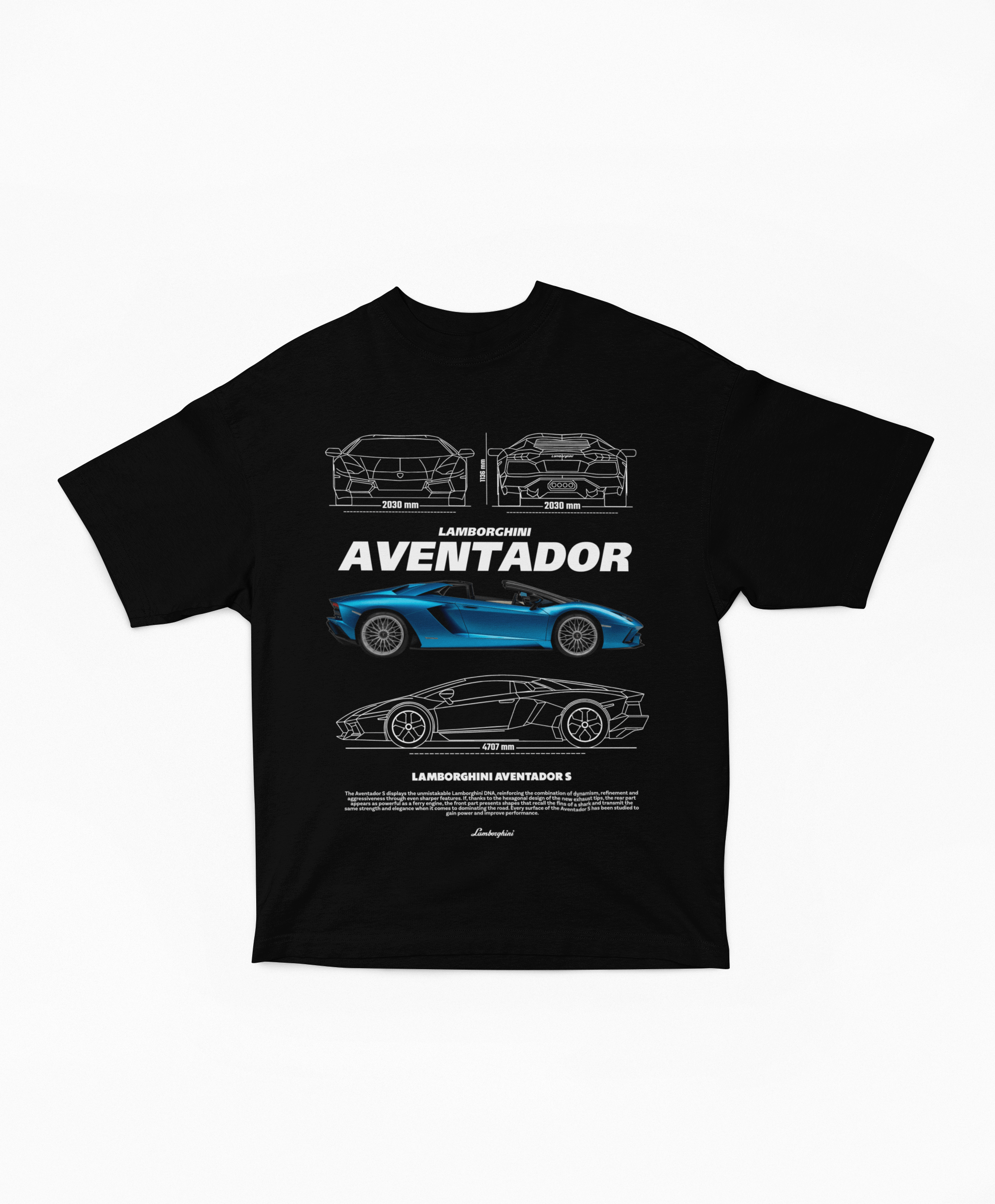 Blue Aventador T-Shirt