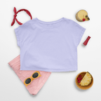 Lavender Plain Crop Top