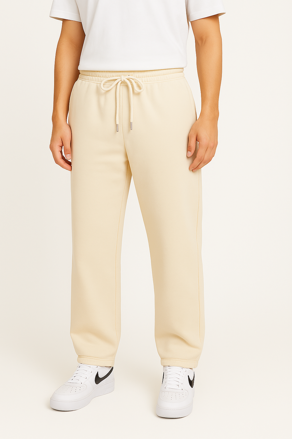 Unisex Off White Sweatpants