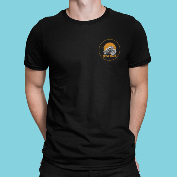 Bikers From Hell - Black Printed - Bikers T-Shirt - Image 2