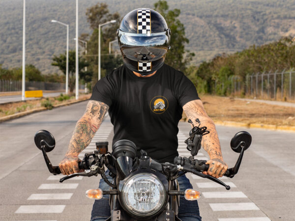 Bikers From Hell - Black Printed - Bikers T-Shirt - Image 4