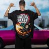 Demon Slayer 1 - Back Printed - Anime T-Shirt - Black
